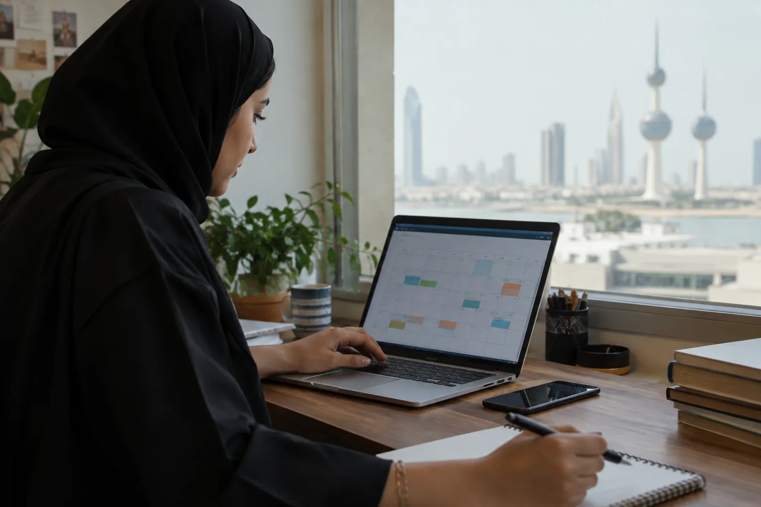 مراجعة تقويم نشر المحتوى في الكويت