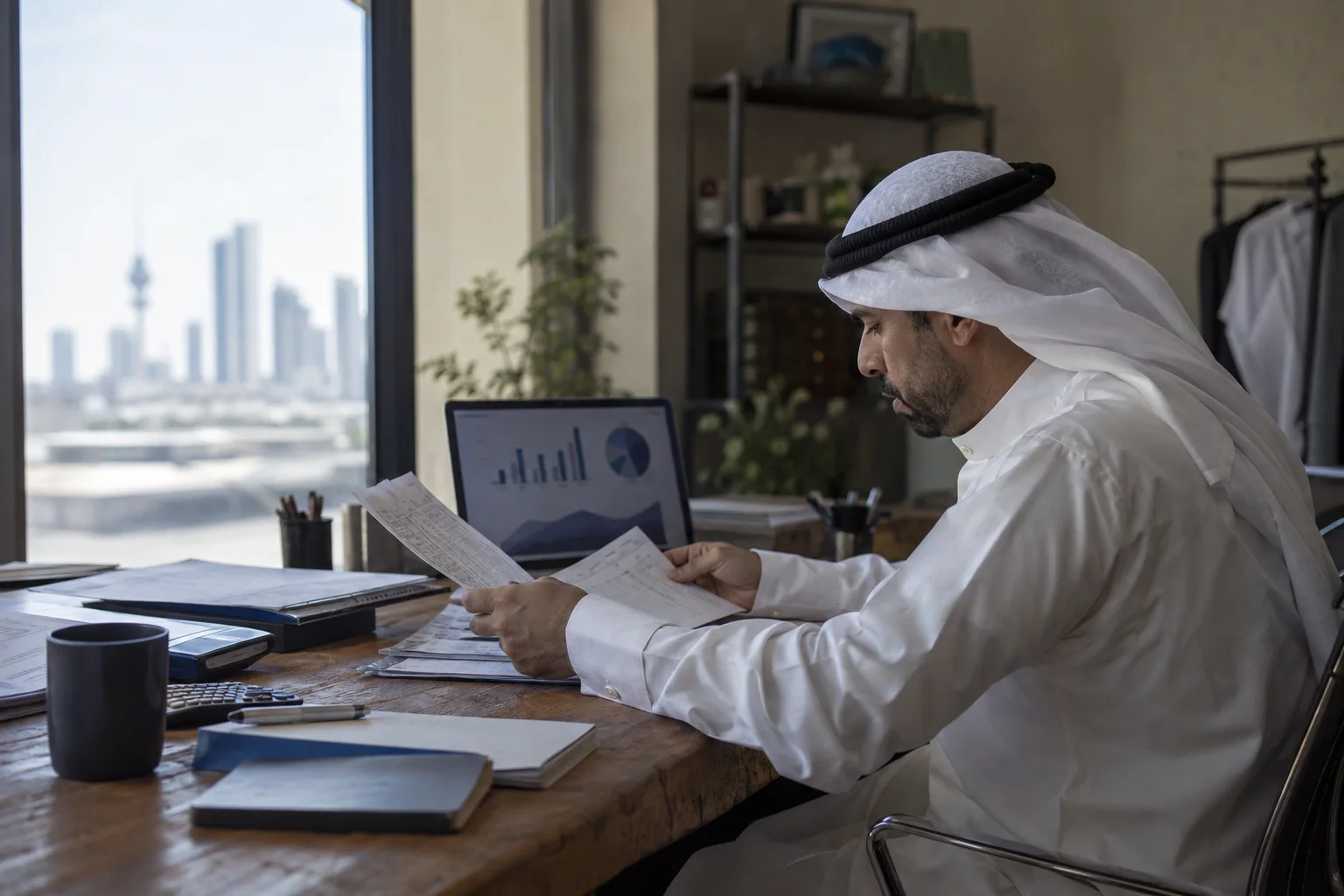 مقارنة المبيعات بنتائج الإعلان في الكويت