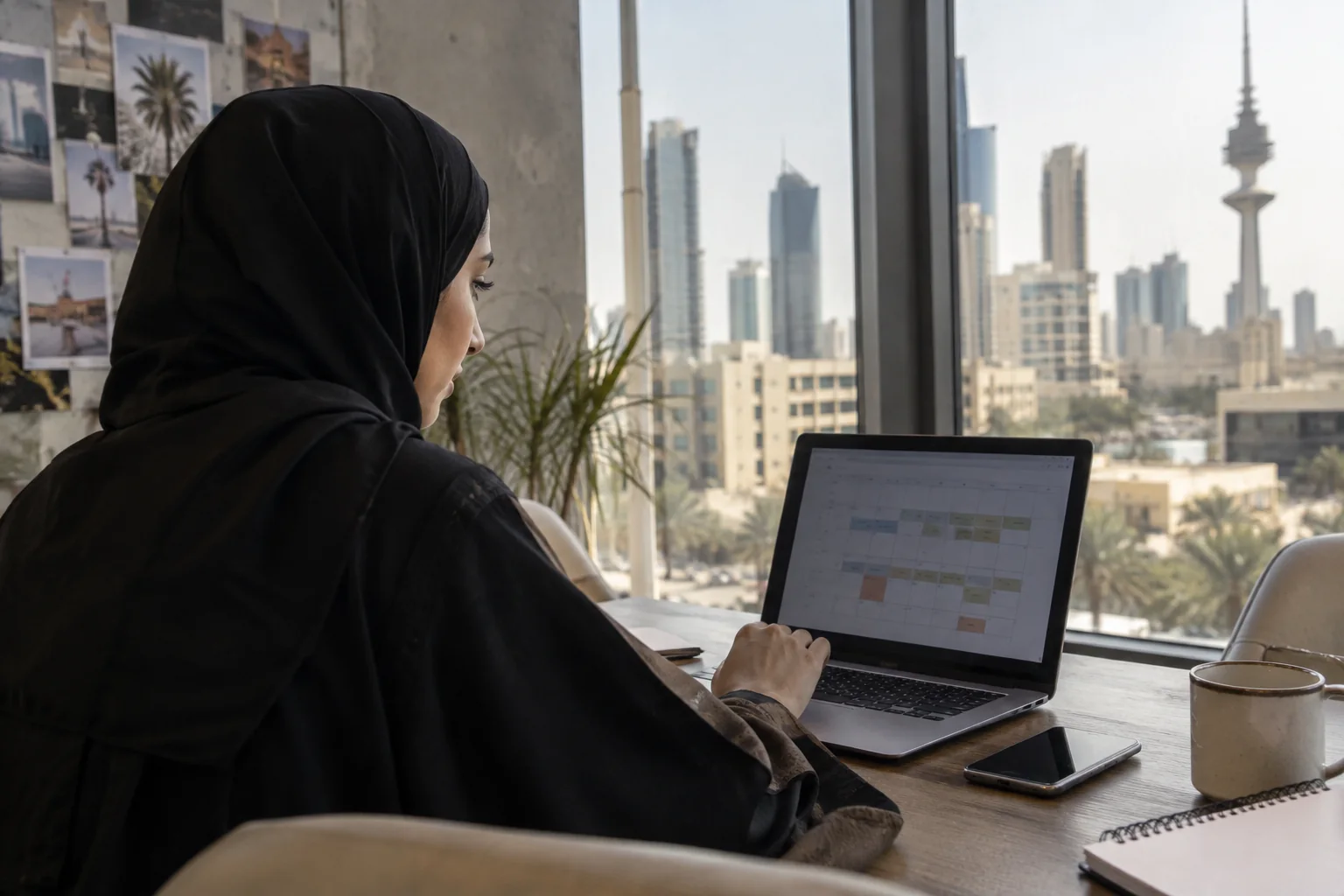مراجعة تقويم نشر المحتوى في الكويت